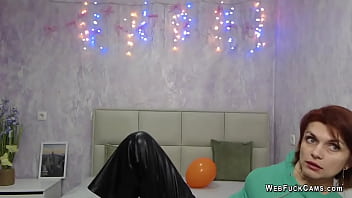 Clothed Redhead Milf Chatting In Webcam Show