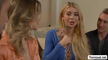 Cute Dante Colle Bareback Fucks Shemale Gracie Janes Wet Ass