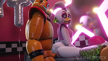 Glamrock Chica Gets Fucked By Freddy