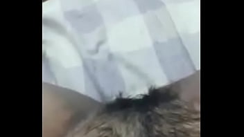 My Girlfrnd Rubbing Her Hairy Pussy- Part 1