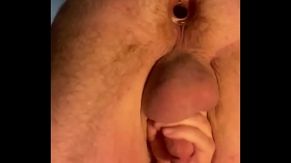 Chubby Redhead, First Time With A Butt Plug