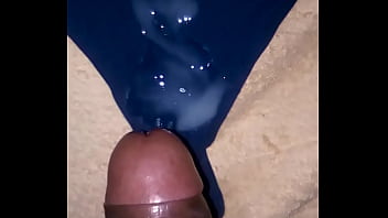 I Rubbed My Black Dick And Shot Thick Cum While I Waited For My Horny Ex Girl Friend For Fuck