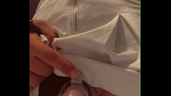 Sissy Slut Pissing In Chastity