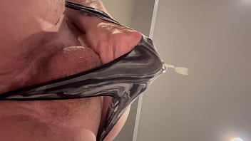 Cum On Wife' Panties - cumshot, cum, panties, thong, amateur, homemade, masturbation, POV, jerking, masturbate, jerking-off - Video 910916