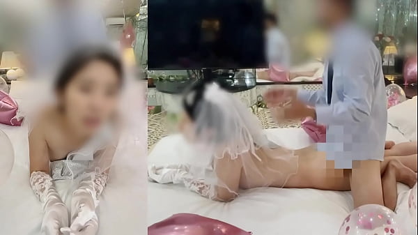 【寝取られ結婚式】「旦那より気持ちいい_中出しして_！」新妻の不倫・托卵・背徳感