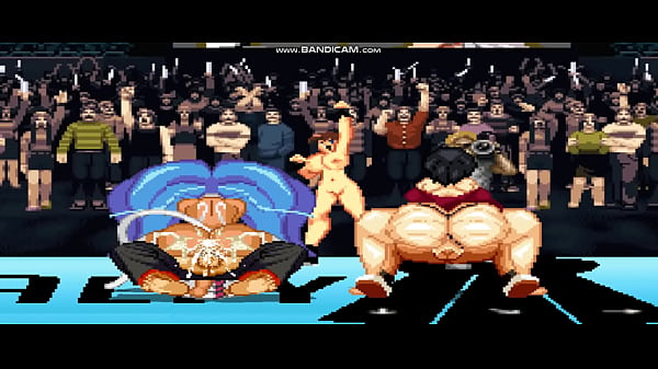 Mugen Girls Try To See Who Cums First