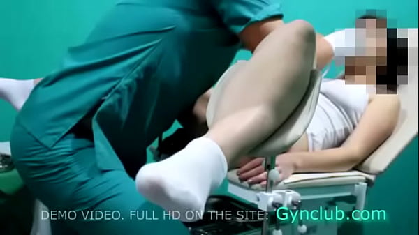 Exam Blonde On Gyno Chair 18