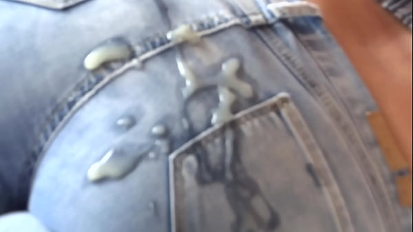 The Maid' Stepson Cums In My Ass With Jeans On, Full Milk And Beautiful Cock