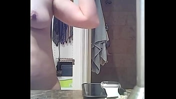 Extreme Hairy Wife Shower Wash Hair