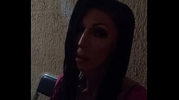 Crossdresser Smoking