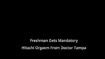 Freshman Kalani Luana Gets Hitachi Magic Wand Orgasms By Doctor Tampa During Physical 4 College At Hitachihoes - Reup