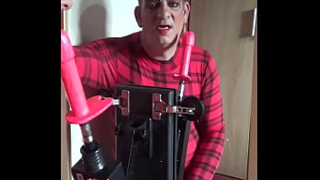 Bisexual Crossdresser Lets The Toy Fuck Him As He Gets A Taste Of It Afterwards Part 1