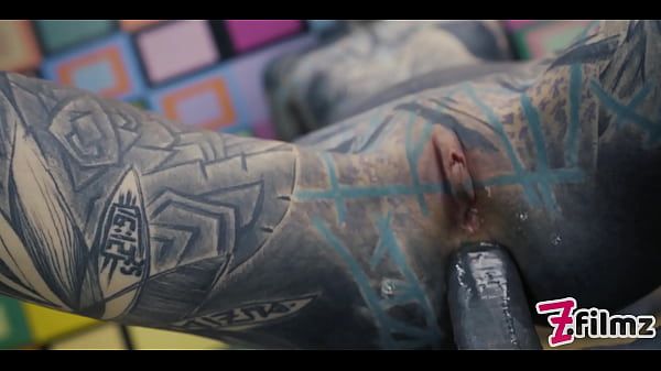 Tattoo Couple Hard Pov Sex - Anal Fuck, Gapes, Sloppy Bj, Anal Creampie, Female Orgasm