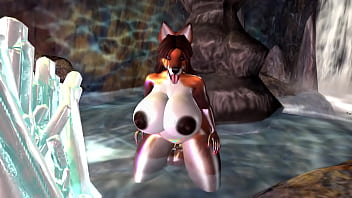 Sapphire' Cave Exploration [comission] [second Life]