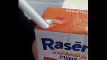 Veryy Sexxxy Milk Getting Edged By A Straw