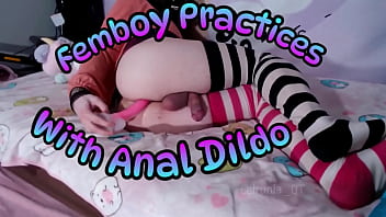 Femboy Practices With Anal Dildo! (teaser)