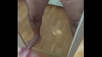 Frente Al Espejo - masturbation, corrida, paja, polla, espejo - Video 504393