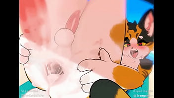Orange Furry Gets Fucked Anal