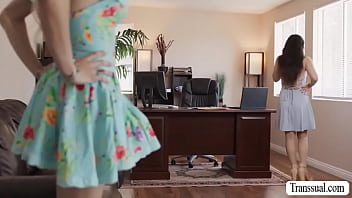 Asian Hottie Lulu Chu Gets Banged By Horny Ts Girlfriend