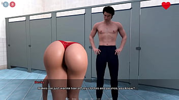 Bathroom Sex With A Slut And Fucking A Teen In Public | Bad Teacher_|_part_3