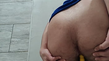 Creamy Anal Plunger Ride