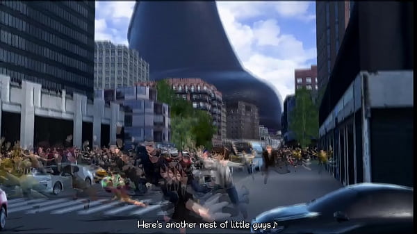 Two Giantess Crush City