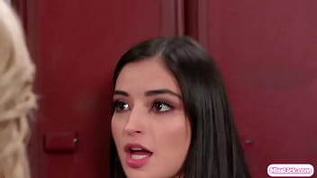 Busty Dean Makes Teen Coed Lick Her Ass