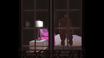 Spying On Mega Hunk Duane Brown Thru Window