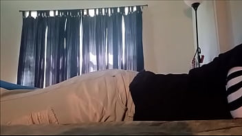 Desperate Boy Humps Bed And Cums