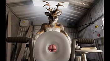 Furry Do Pau Gigante Gozando Muito