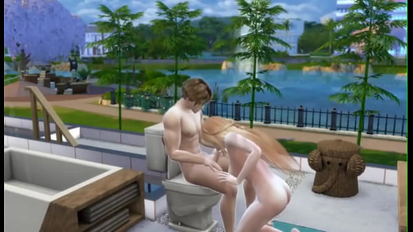 [short] Rough Sex On The Toilet