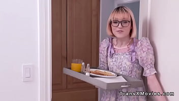 Shemale Friends Fucking In Bedroom In The Morning