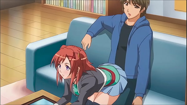 Step Brother Gets A Boner When Step Sister Sits On Him - Hentai [subtitled]