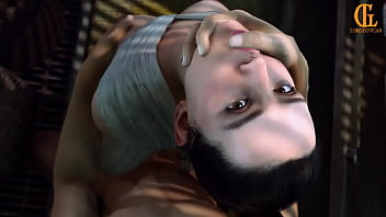 Rey Gets It From Behind