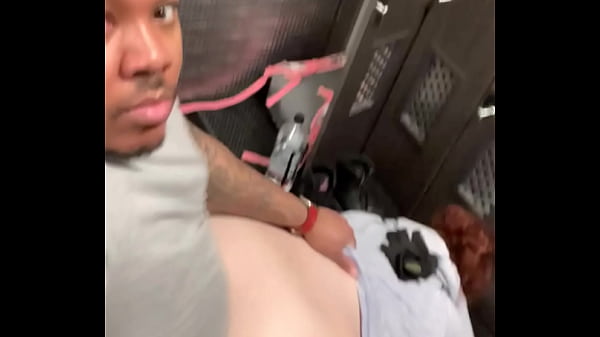 Big Booty White Girl Fucked In Gym Locker Room Almost Caught
