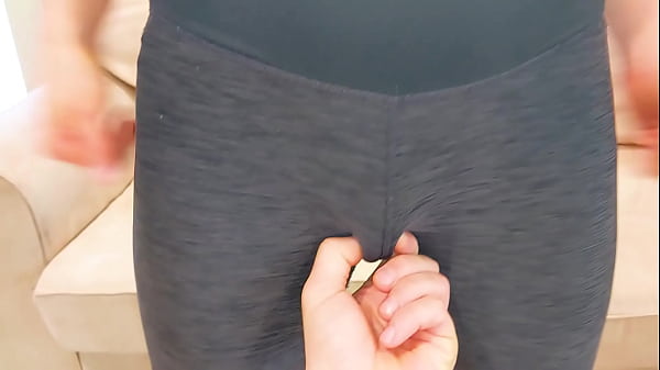 18 Years Old Step Sister In Yoga Pants Gets Fucked By Her Step Brother !!