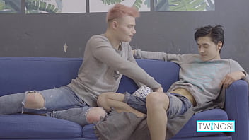 Logan Cums On Oliver' Chest After Some Wild Oral _ Anal Scenes!