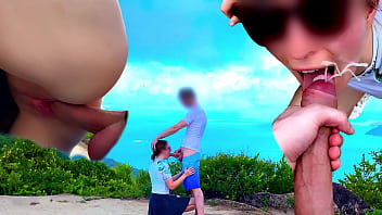 Fucking Beauty On A Hill - Getting Caught By Stranger
