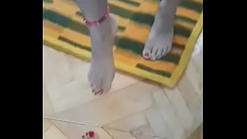 Crossdresser Masturbating In A Hotel Room.