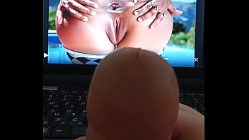 Big Hot Ass - Nice Butt - Masturbating My Penis!!!!