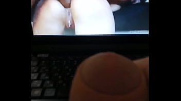 ---best Ass Fucking Ever! Lubricant Is Pouring Out Of The Girl_s Pussy! The Cuckold Jerks Off To It!!!