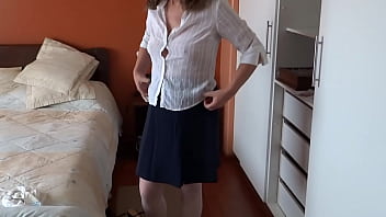 Stepson' Friend Cums In My Pussy After Showing Me Off And Masturbating, He Wanted Anal Sex