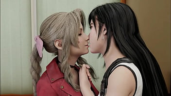 Aerith _ Tifa - Lesbian Sex Fest 1