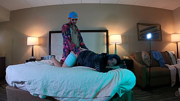 Celebrity Fucks Tgirl In Chastity