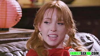 Pervy Step Dad Bangs Step Daughter Behind Step Mom' Back