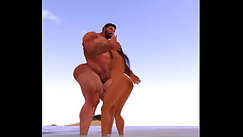 Beach Woman Can_t Resist Heyward