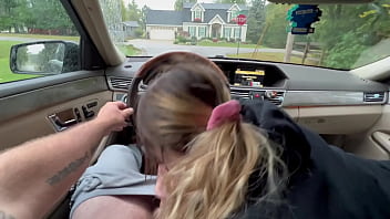 Momma Sucks Me In Car