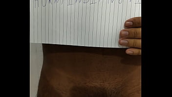 Verification Video For Xvideos - amateur, homemade, dick, horny, indian, black-cock, verification-video - Video 738324