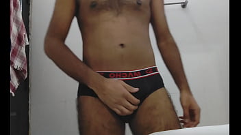 Horny Indian Boy Masturbating