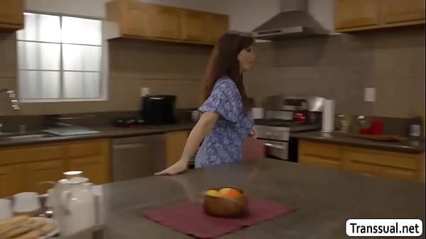 Horny Milf Analed By Stepsons Ts Girlfriend